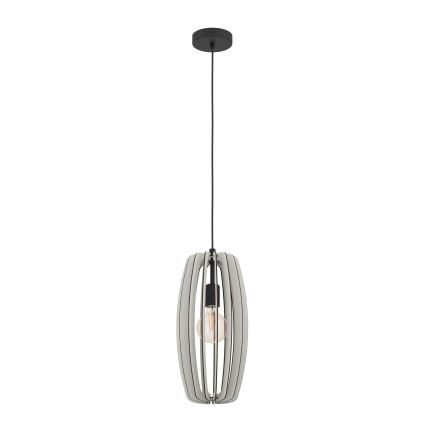 Eglo - Hanglamp aan een koord 1xE27/40W/230V romig