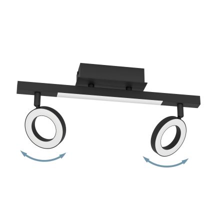Eglo - LED spot 2xLED/3,2W/230V + LED/3,3W