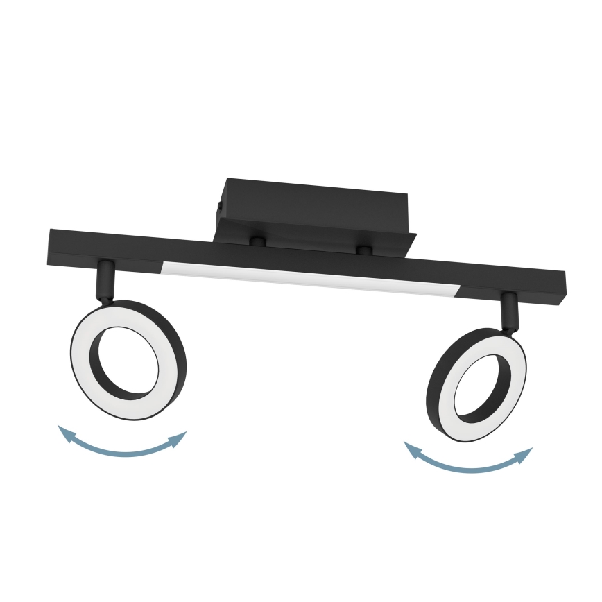 Eglo - LED spot 2xLED/3,2W/230V + LED/3,3W