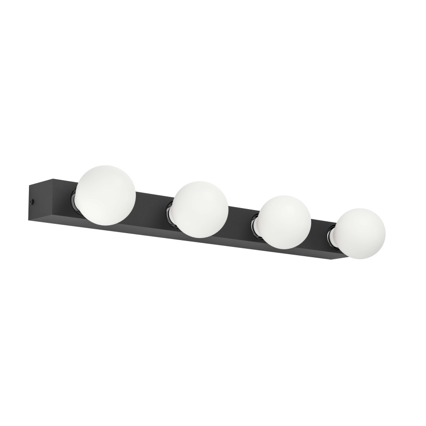 Eglo - Wandlamp 4xE27/40W/230V zwart