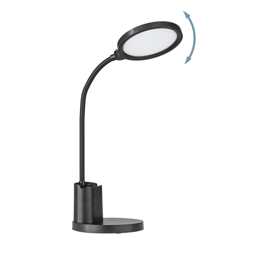 Eglo - Lampe de table à intensité variable LED/2,1W/5V 1500 mAh noir