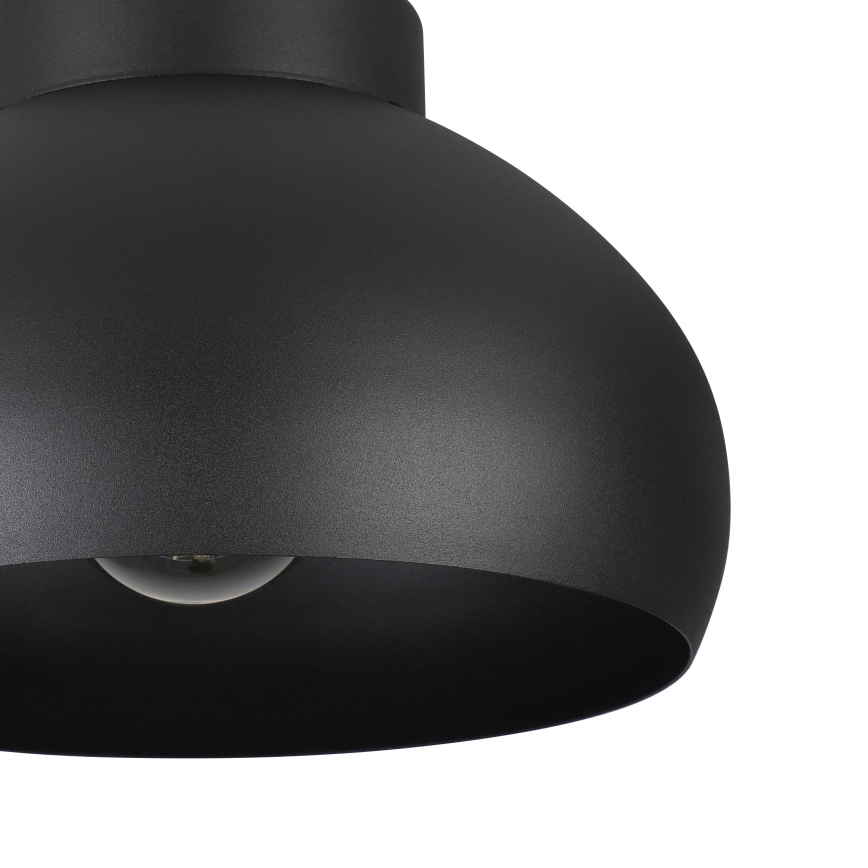 Eglo - Plafondlamp 1xE27/40W/230V zwart