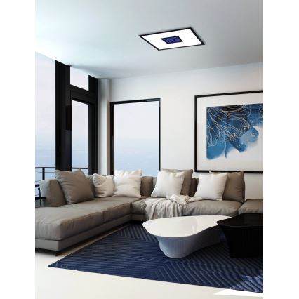 Eglo - LED RGBW dimbare plafondlamp LED/21,5W/230V 3000-6000K 45x45 cm + afstandsbediening