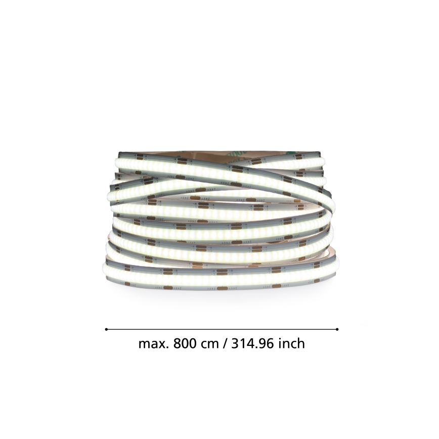 Eglo - Dimbare LED strip 8m COB STRIPE LED/52,8W/24/230V 2700-6500K + afstandsbediening
