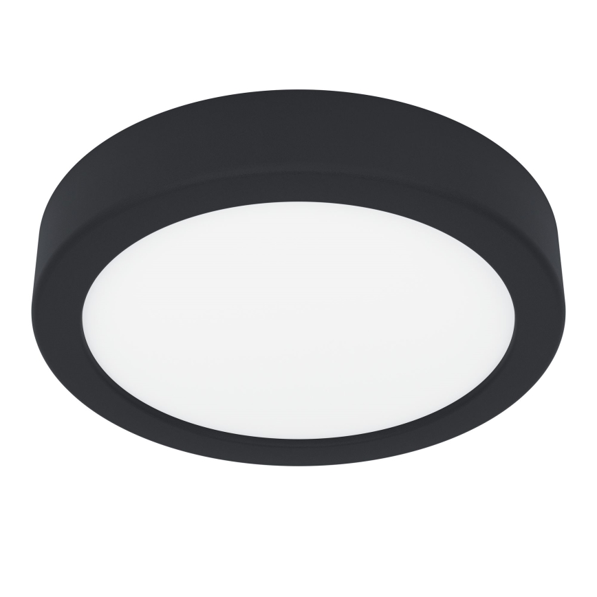 Eglo - Dimbare LED Plafondlamp LED/11W/230V zwart
