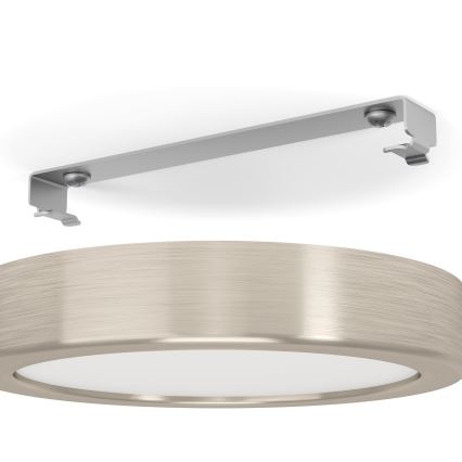 Eglo - Dimbare LED Plafondlamp LED/11W/230V mat chroom