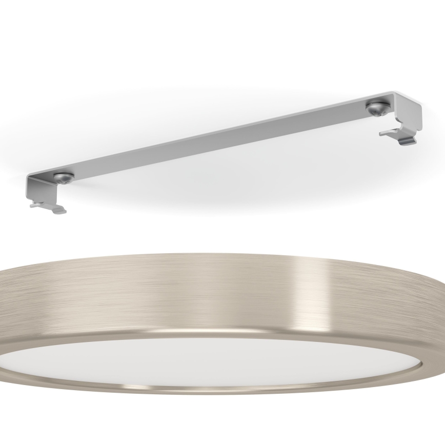 Eglo - Dimbare LED Plafondlamp LED/17W/230V mat chroom