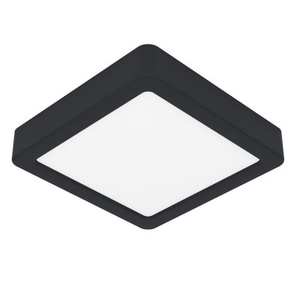 Eglo - Plafonnier LED dimmable LED/11W/230V noir 16x16 cm