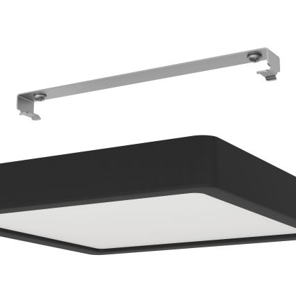 Eglo - Plafonnier LED dimmable LED/17W/230V noir 21x21 cm