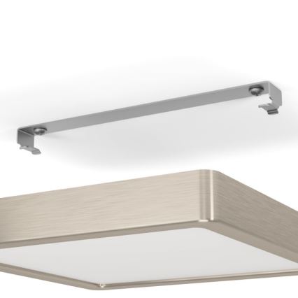Eglo - Dimbare LED Plafondlamp LED/17W/230V mat chroom
