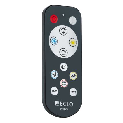 Eglo - Plafonnier à intensité variable LED/25,6W/230V + télécommande