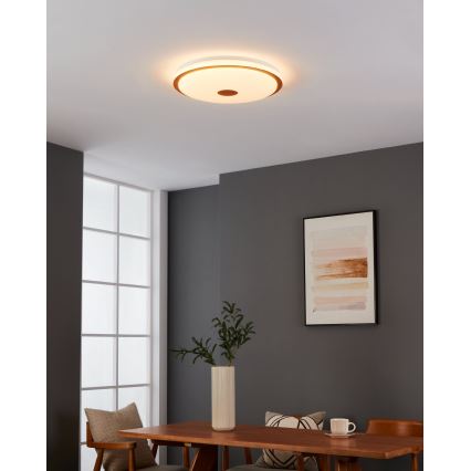 Eglo - Plafonnier à intensité variable LED/35W/230V + télécommande