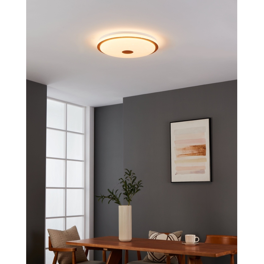 Eglo - Plafonnier à intensité variable LED/35W/230V + télécommande