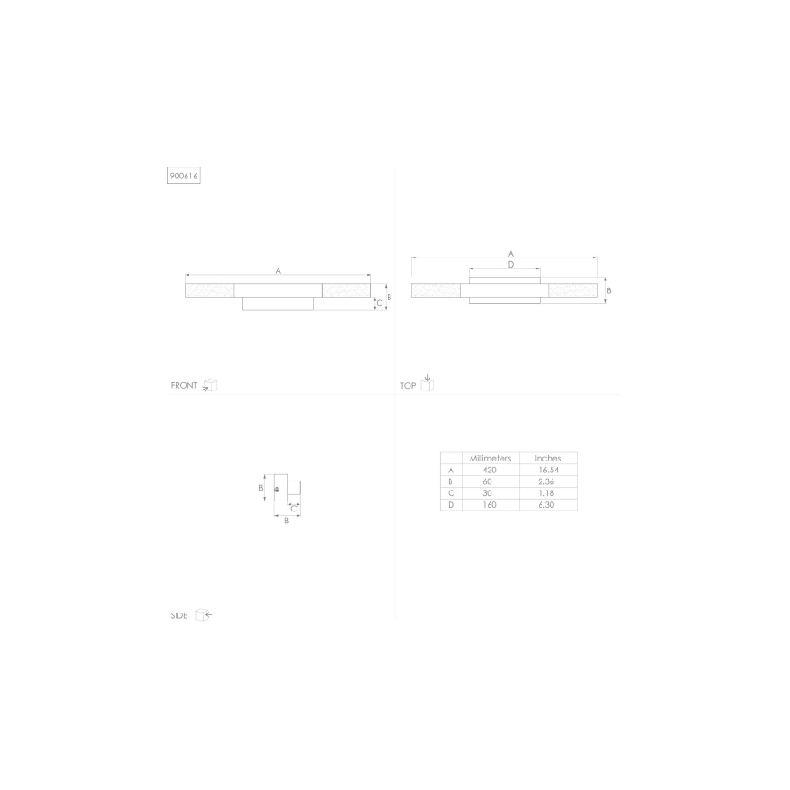 Eglo - Éclairage de miroir LED salle de bain LED/8,9W/230V IP44