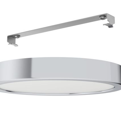 Eglo - LED Badkamer plafondlamp LED/17W/230V IP44 glanzend chroom
