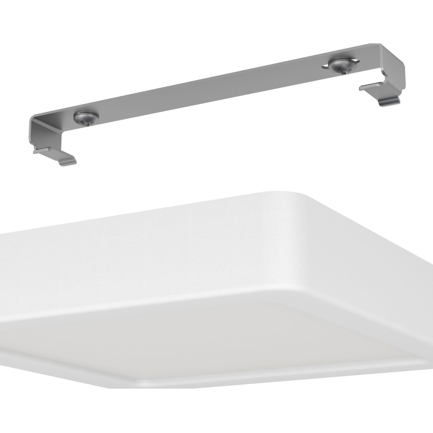 Eglo - Plafonnier LED pour salle de bains LED/11W/230V IP44 blanc 16x16 cm