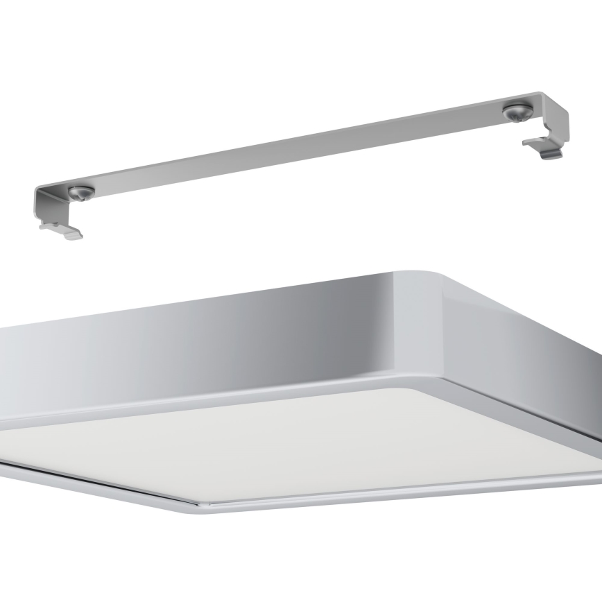 Eglo - Plafonnier LED pour salle de bains LED/17W/230V IP44 chrome brillant 21x21 cm