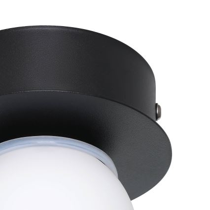Eglo - Plafonnier salle de bain LED/3,3W/230V IP44 noir