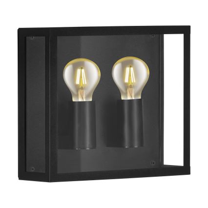 Eglo - Wandlamp voor buiten 2xE27/40W/230V IP44