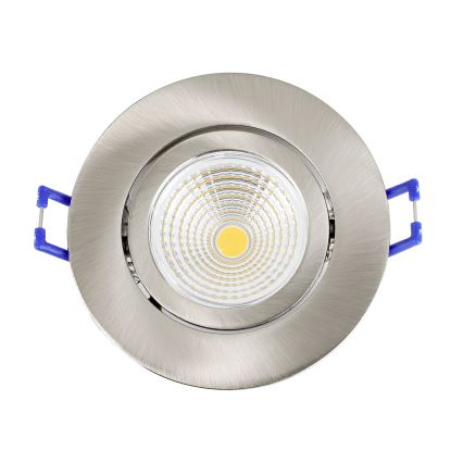 Eglo - LOT 3x Luminaire à intensité variable 3xLED/6W/230V chrome mat