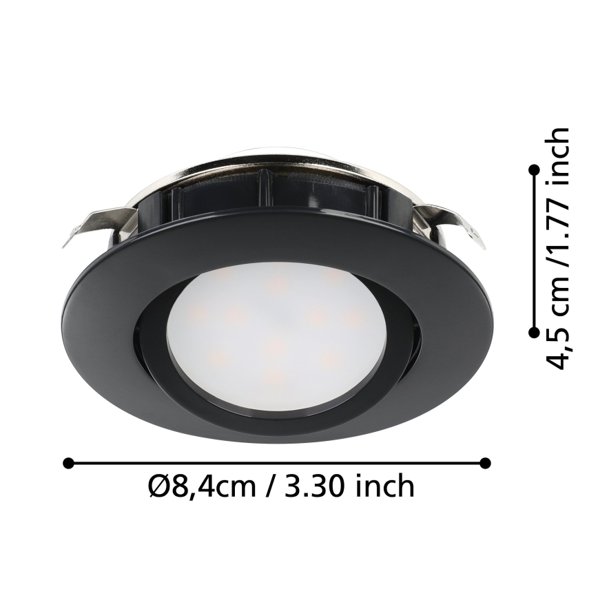 Eglo - LED dimbaar inbouwarmatuur LED/5,5W/230V