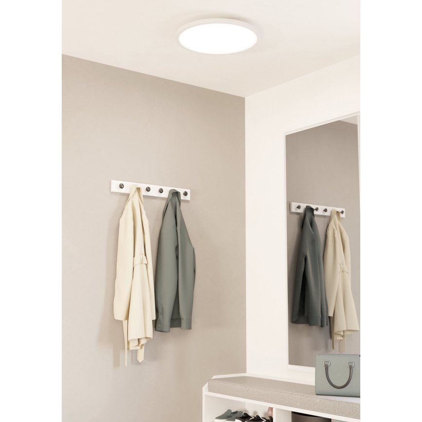 Eglo - Plafonnier à intensité variable LED LED/33,5W/230V d. 45 cm blanc
