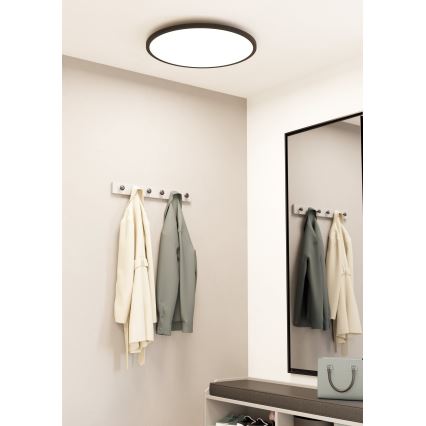 Eglo - Dimbare LED plafondlamp LED/41W/230V diameter 60 cm zwart