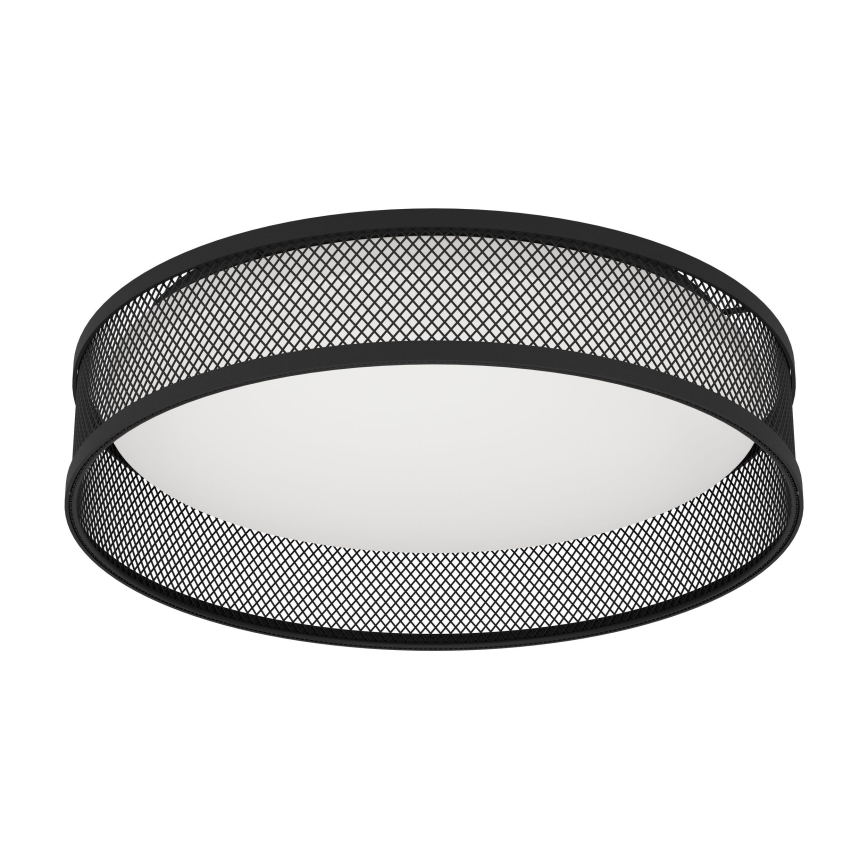 Eglo - LED Plafondlamp LED/20W/230V zwart