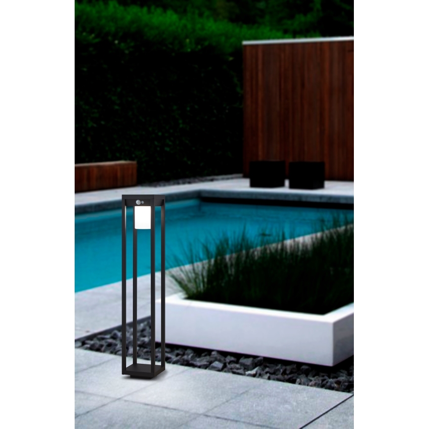 Eglo - LED Zonne-energie lamp met sensor LED/3,7W/3,7V 2000 mAh IP44