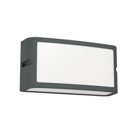 Eglo - LED Wandlamp voor buiten LED/10,5W/230V antraciet IP54