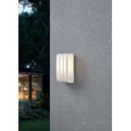 Eglo - Wandlamp voor buiten 1xE27/40W/230V wit IP54