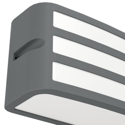 Eglo - Wandlamp voor buiten 1xE27/40W/230V antraciet IP54