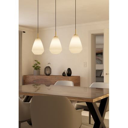 Eglo - Hanglamp aan een koord 3xE27/40W/230V