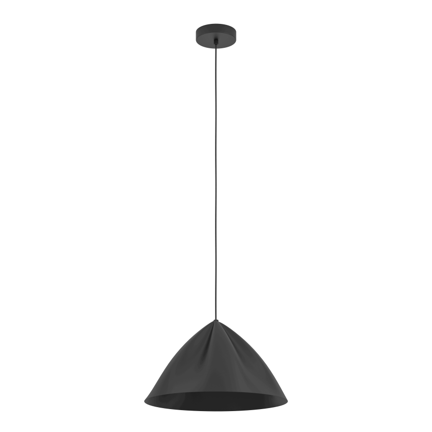 Eglo - Hanglamp aan een koord 1xE27/40W/230V zwart