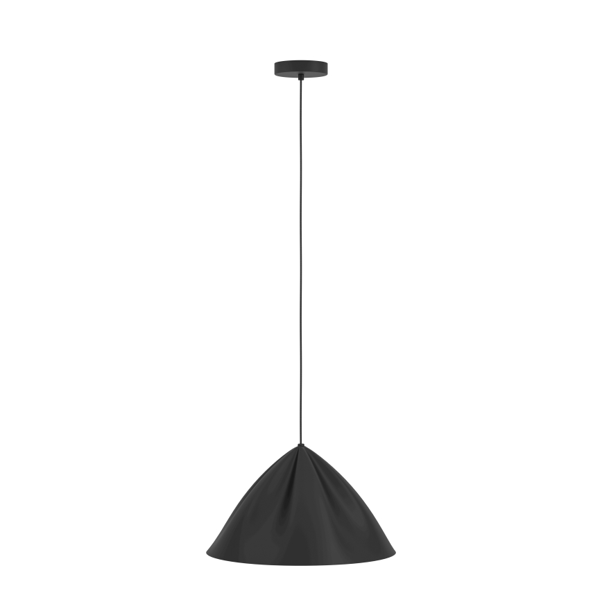 Eglo - Hanglamp aan een koord 1xE27/40W/230V zwart