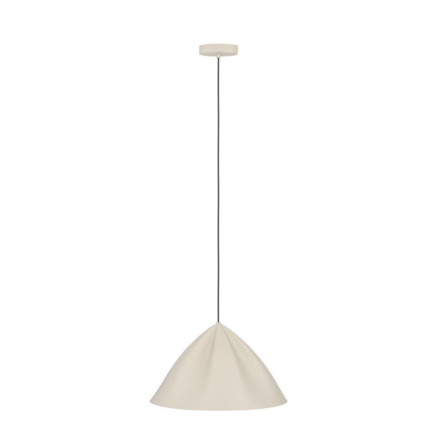 Eglo - Hanglamp aan een koord 1xE27/40W/230V crème
