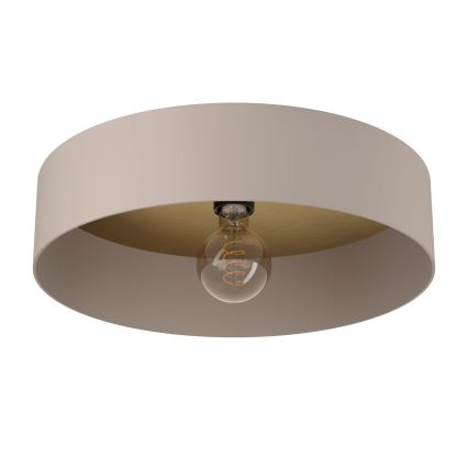 Eglo 900838 - Plafondlamp DUAIA 1xE27/40W/230V bruin