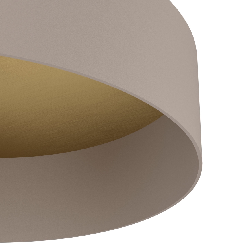 Eglo 900838 - Plafondlamp DUAIA 1xE27/40W/230V bruin
