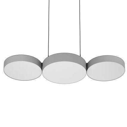 Eglo - LED RGBW Suspension filaire à intensité variable 3xLED/7,5W/230V 2700-6500K gris