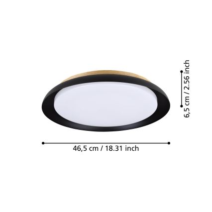 Eglo - LED Plafondlamp LED/20W/230V