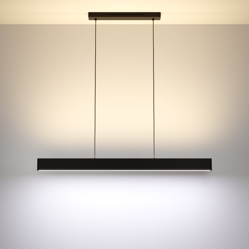 Eglo - LED RGBW Dimbare hanglamp aan een koord LED/38W/230V 2700-6500K zwart