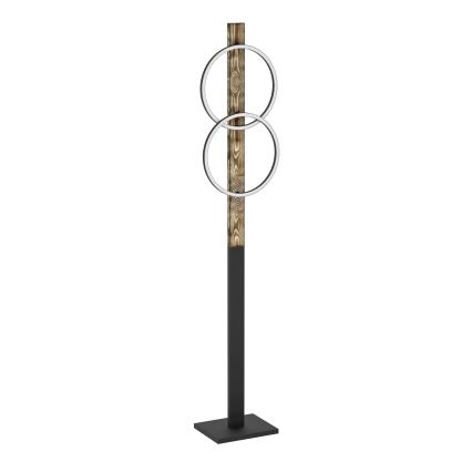 Eglo - Staande LED Lamp 2xLED/12W/230V 3000K bruin/zwart
