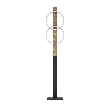 Eglo - Staande LED Lamp 2xLED/12W/230V 3000K bruin/zwart