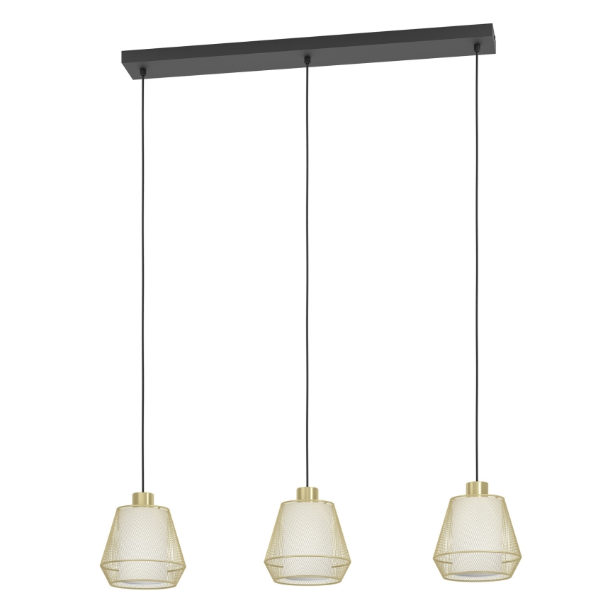 Eglo - Hanglamp aan een koord 3xE27/40W/230V