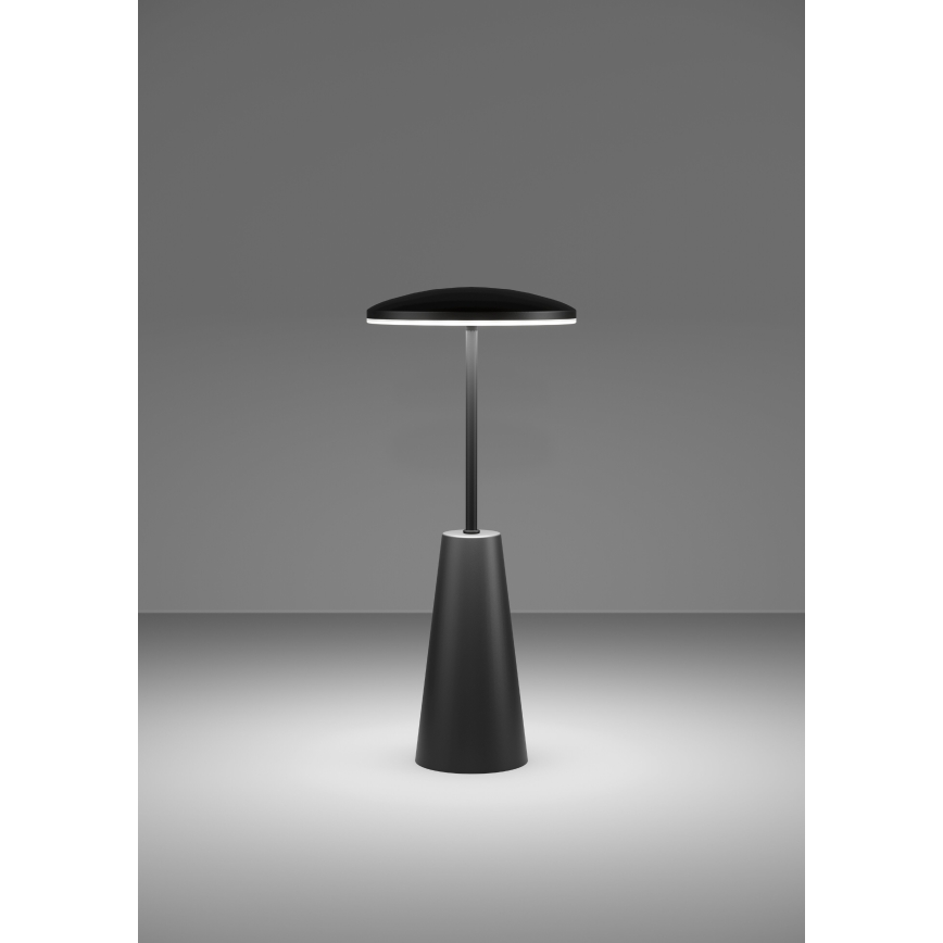 Eglo - LED Dimbaar aanraken buitenshuis lamp LED/2,8W/5V 2400K/3000K/4000K 5200 mAh IP54 zwart