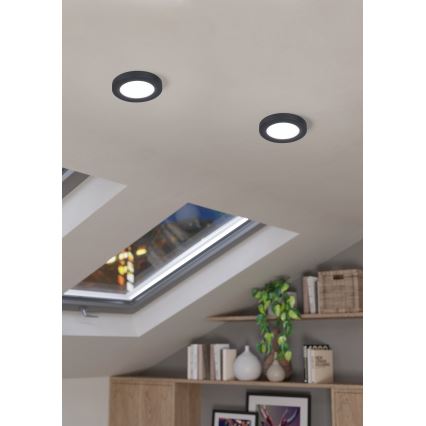 Eglo - LED Hang plafondverlichting LED/5,5W/230V 4000K zwart