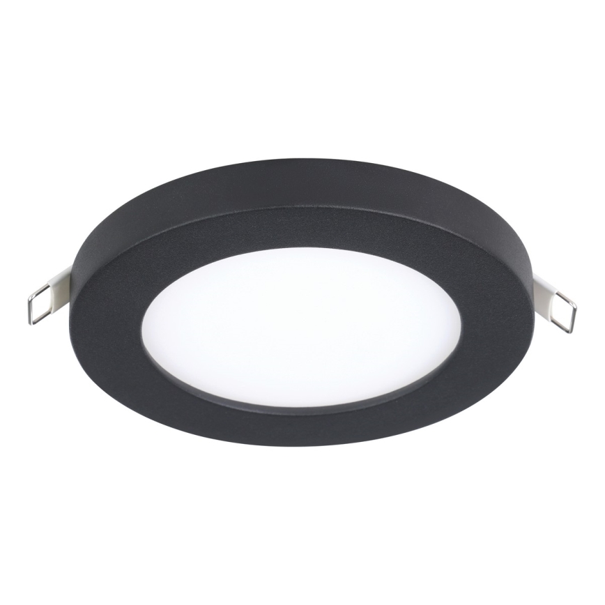 Eglo - LED inbouwspot LED/5,5W/230V 4000K zwart Ø 11,7 cm