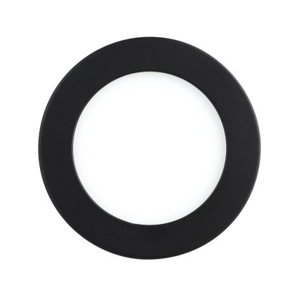 Eglo - Luminaire encastré LED 5,5W/230V 4000K noir Ø 11,7 cm
