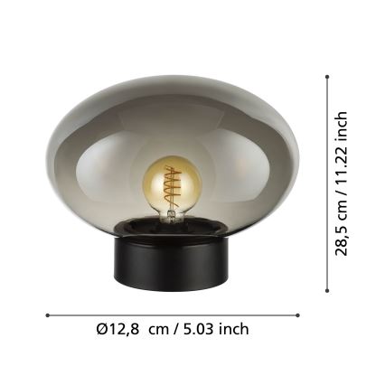 Eglo - Lampe de table 1xE27/40W/230V 27 cm