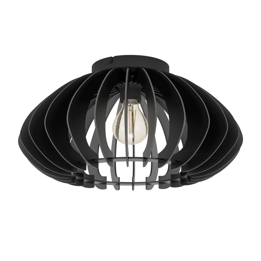 Eglo - Plafondlamp 1xE27/40W/230V diameter 45 cm zwart